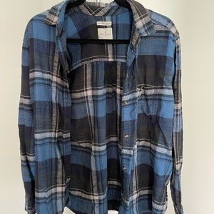 Blue flannel
